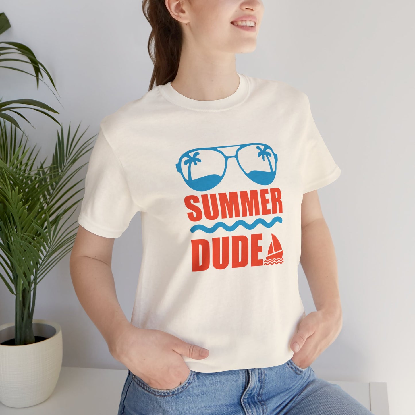 Summer Dude - Unisex Jersey Short Sleeve Tee