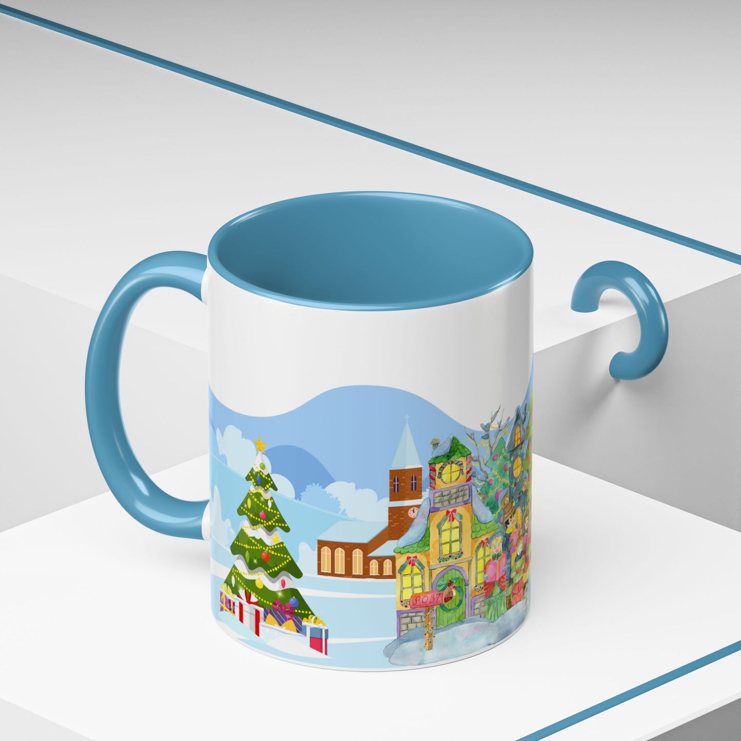 Christmas Day - Accent Coffee Mug (11, 15oz) - 10457