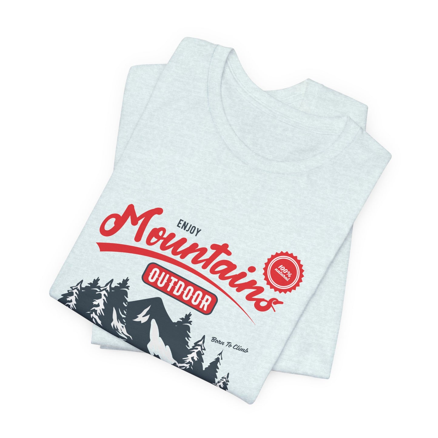 Enjoy Mountains, Outdoor Explorer - Unisex Jersey Short Sleeve Tee