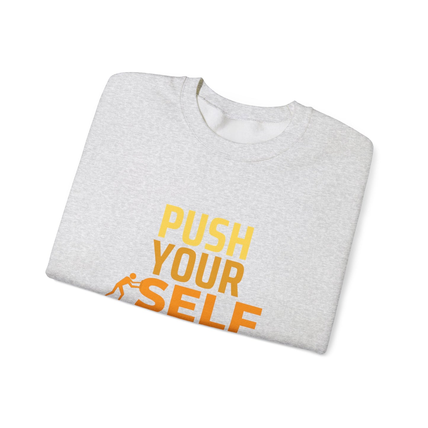 Push Yourself - Unisex Heavy Blend™ Crewneck Sweatshirt - 10591