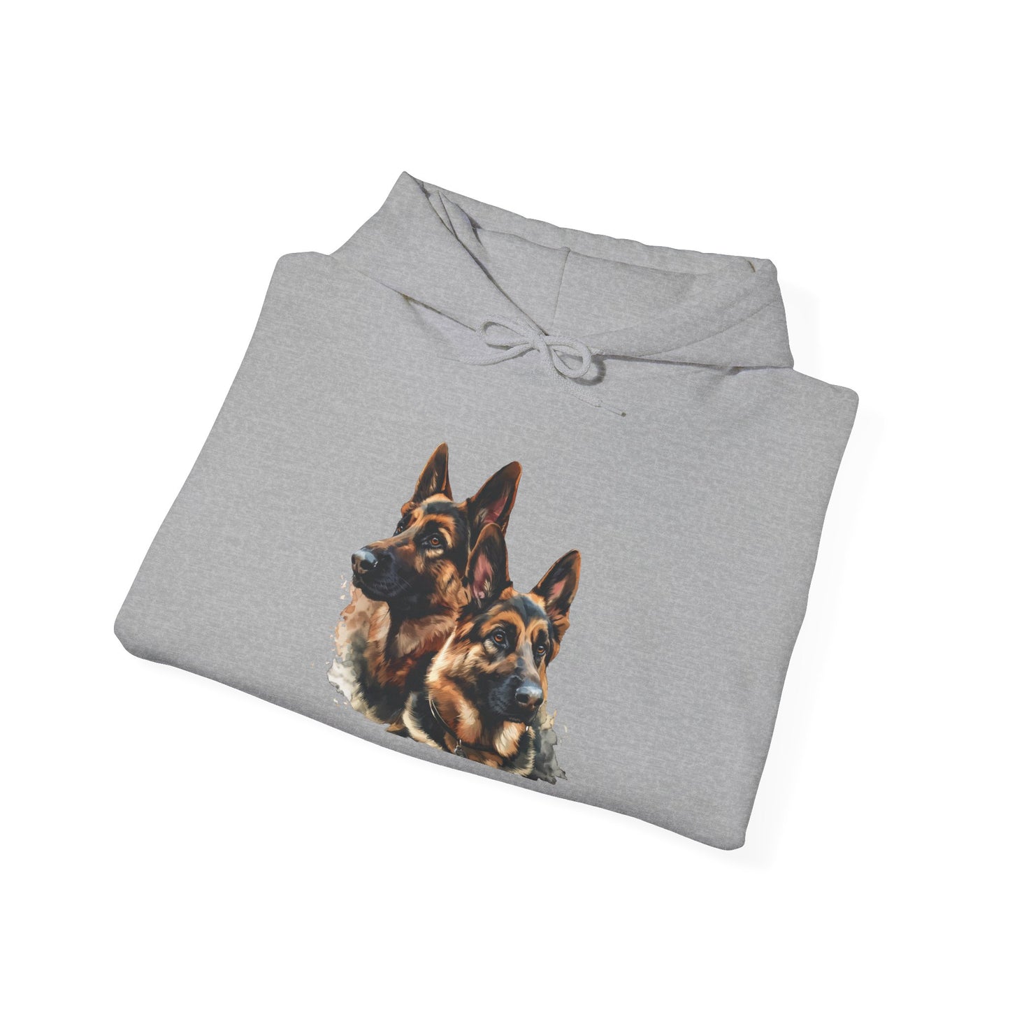 German Shepherds: Born to Protect - Unisex Heavy Blend™ Hooded Sweatshirt