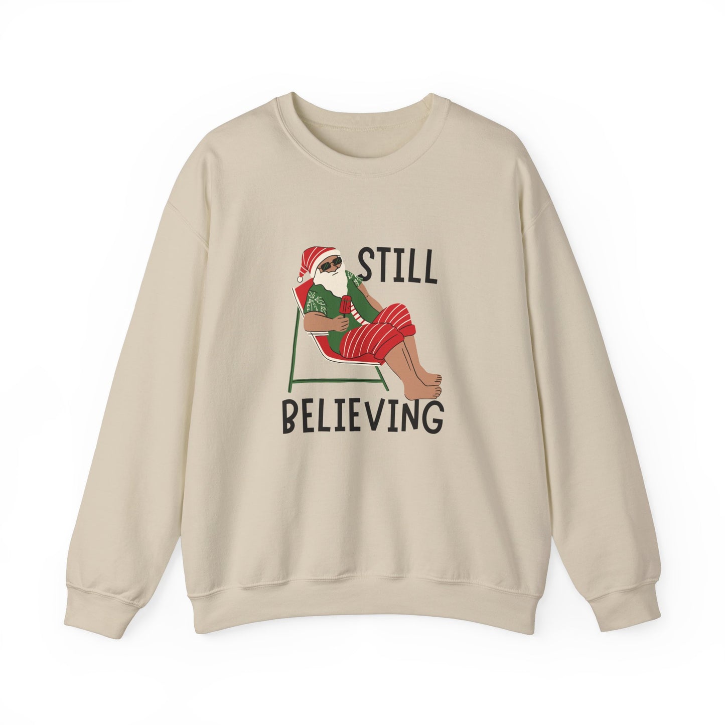 Santa, Still Believing - Unisex Heavy Blend™ Crewneck Sweatshirt