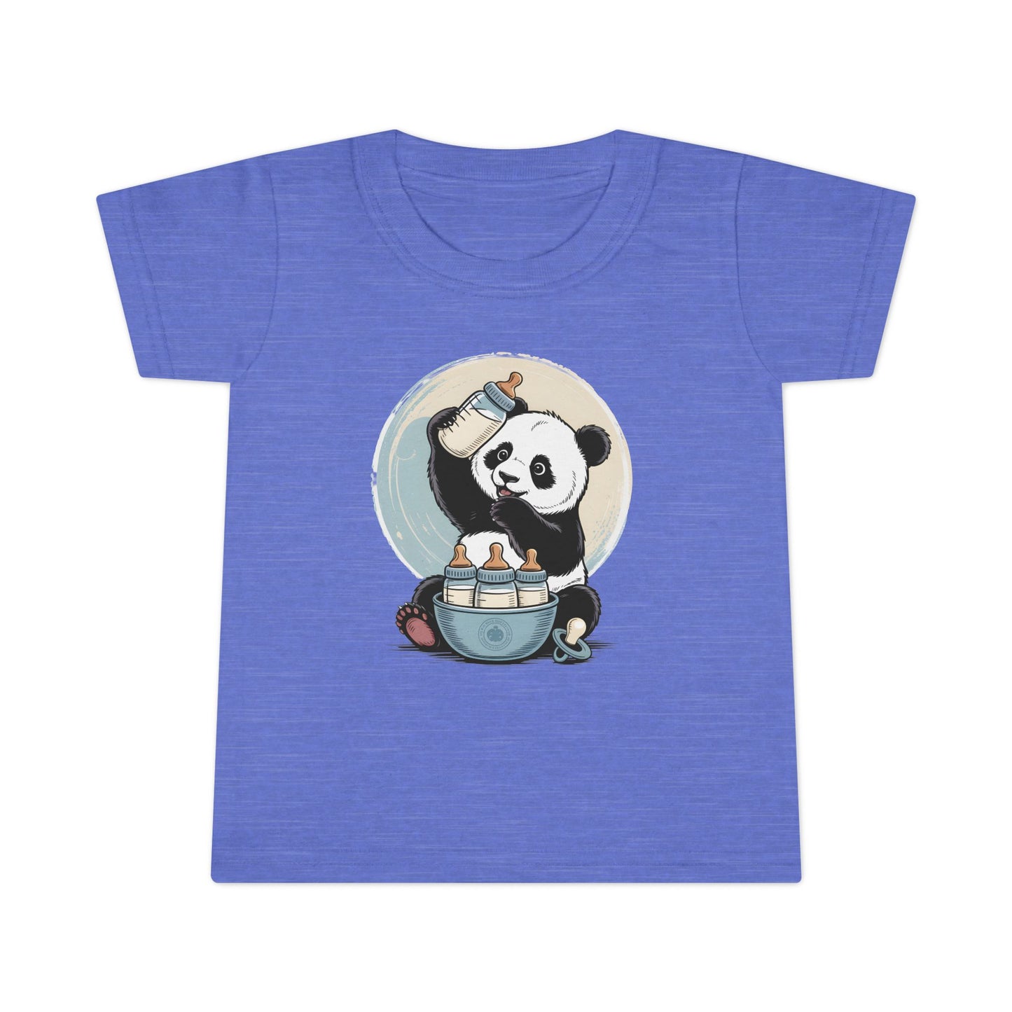 Cute Panda Toddler T-Shirt – Baby Bottle Panda Shirt for Boys & Girls - 14807