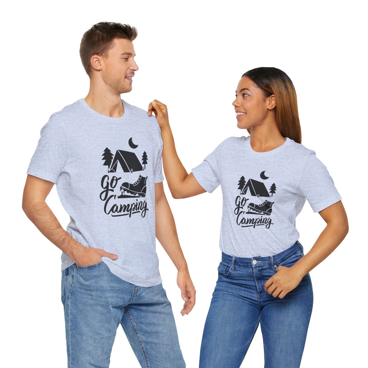 Go Camping - Unisex Jersey Short Sleeve Tee - 10750