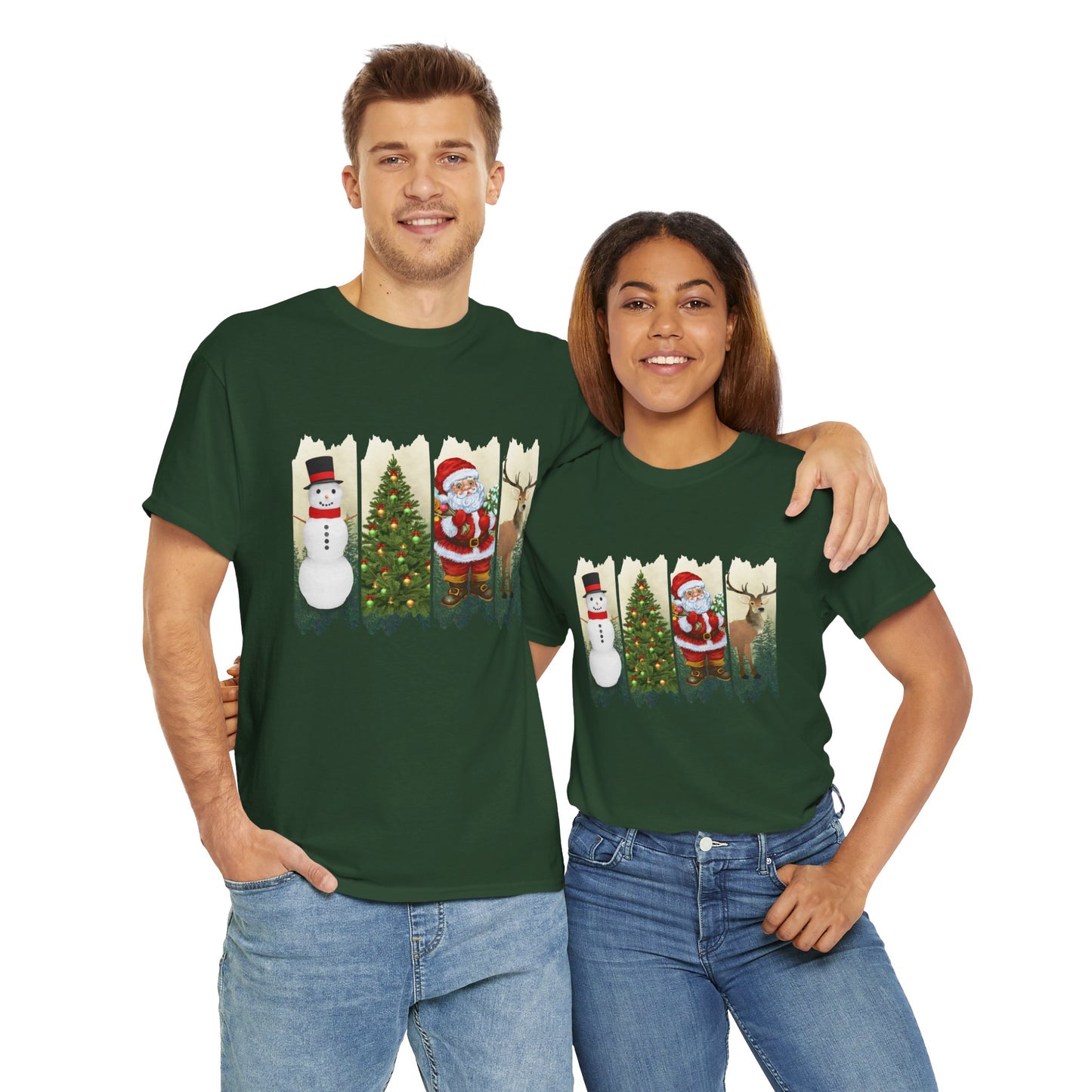 Merry Christmas - Unisex Heavy Cotton Tee