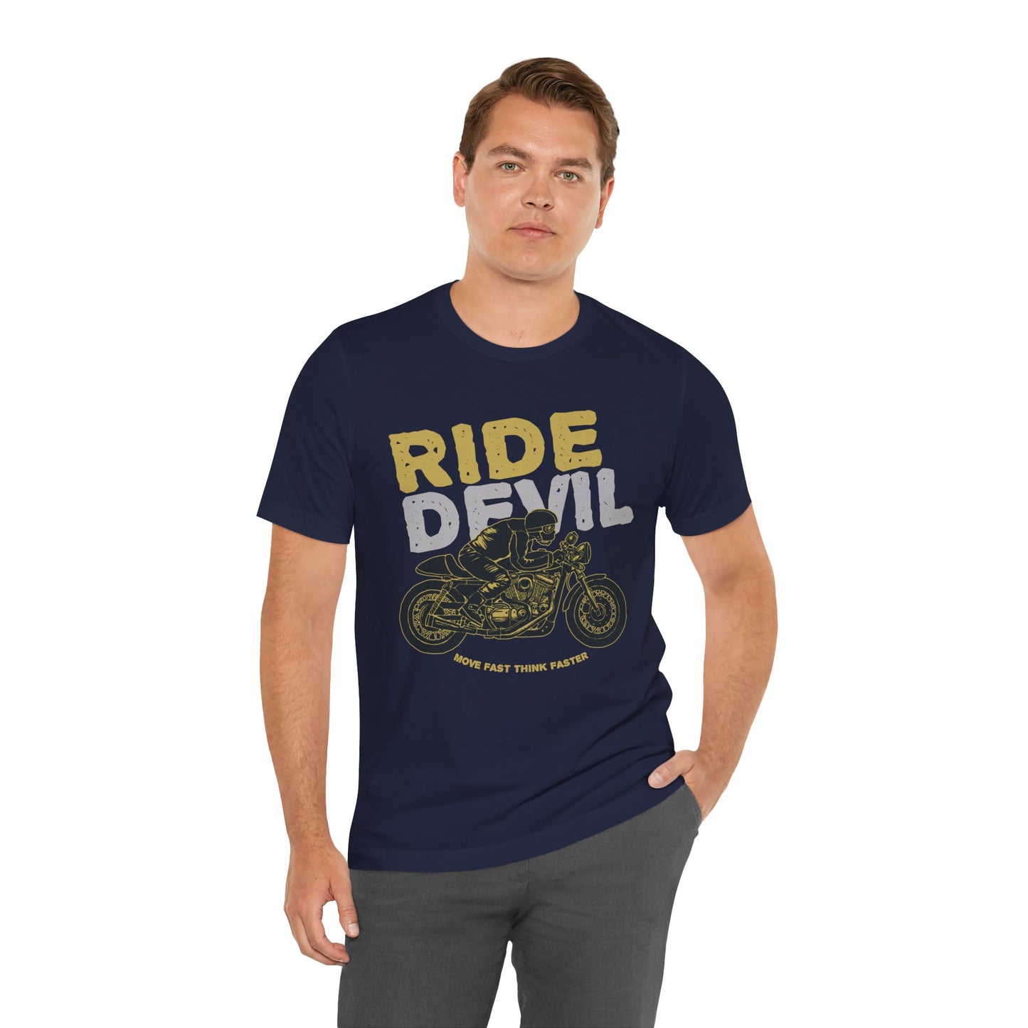 Ride Devil - Unisex Jersey Short Sleeve Tee - 13642