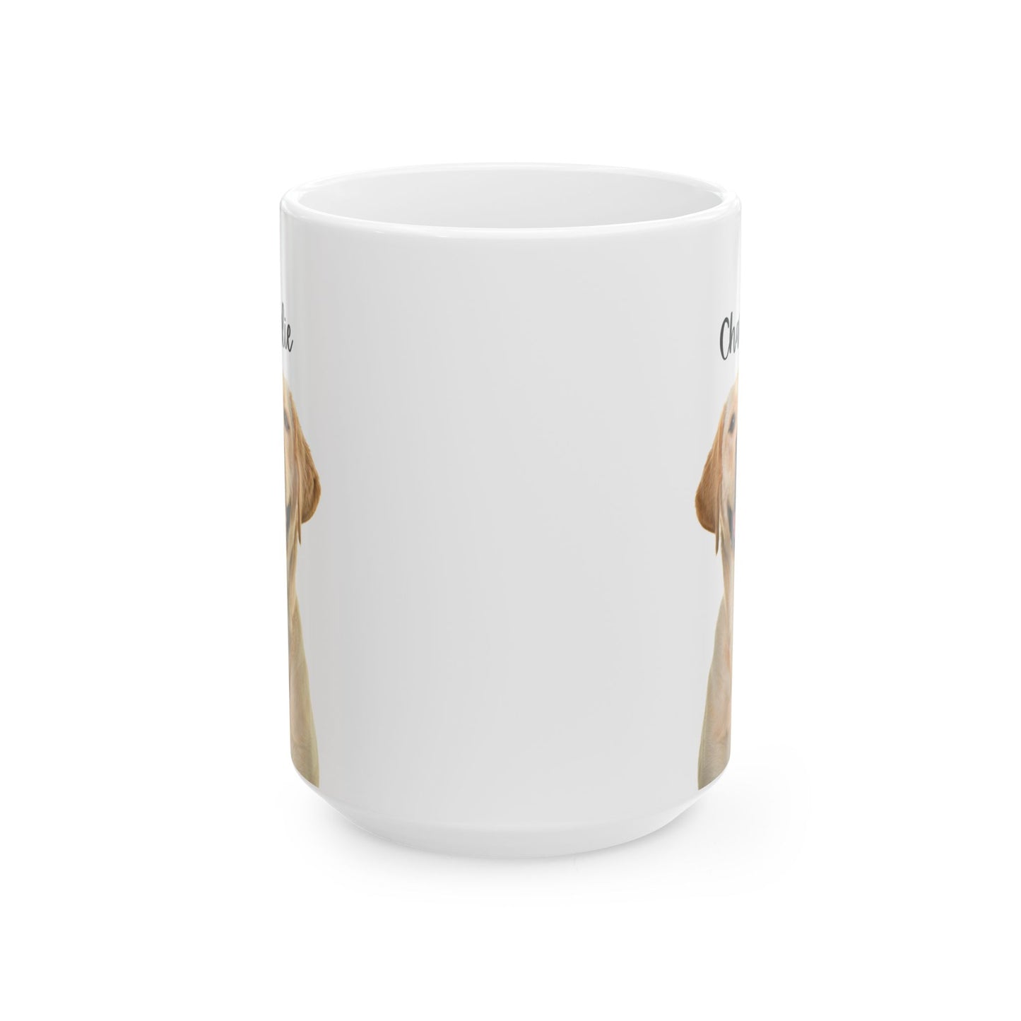 Dog Lover's Ceramic Mug, Dog-Themed Coffee Mug, Present for Pet Owners, Cute Dog Gift, Animal Lover's Kitchenware - 14157