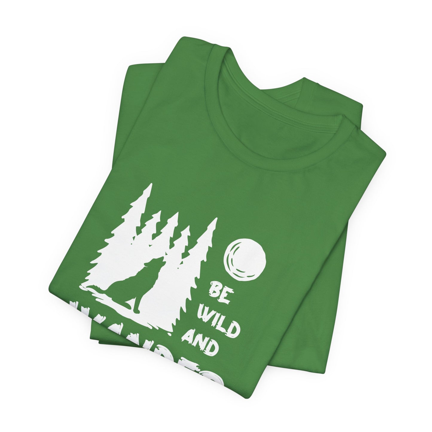 Camping: Be Wild & Wander - Unisex Jersey Short Sleeve Tee