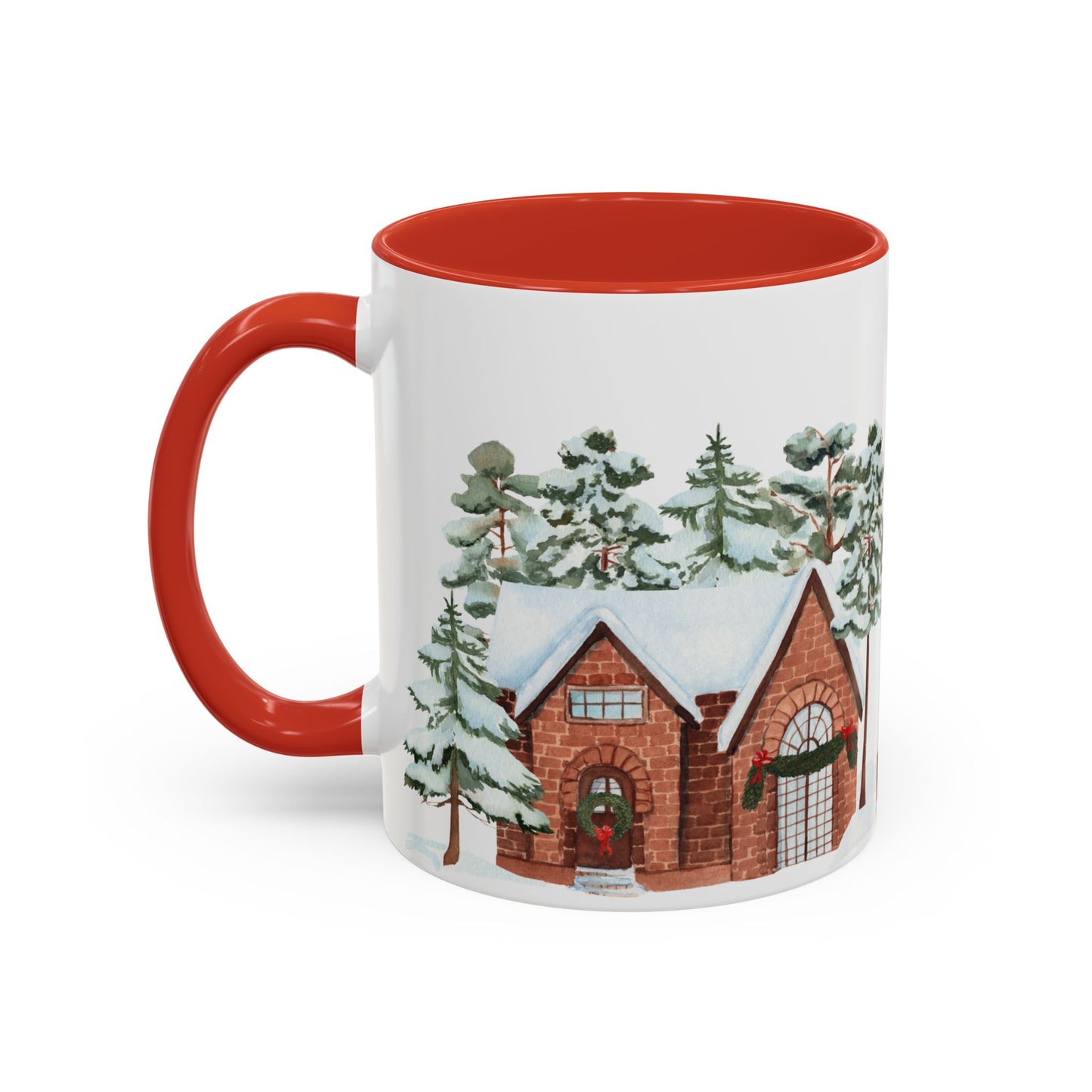Christmas Houses - Accent Coffee Mug (11, 15oz) - 10456