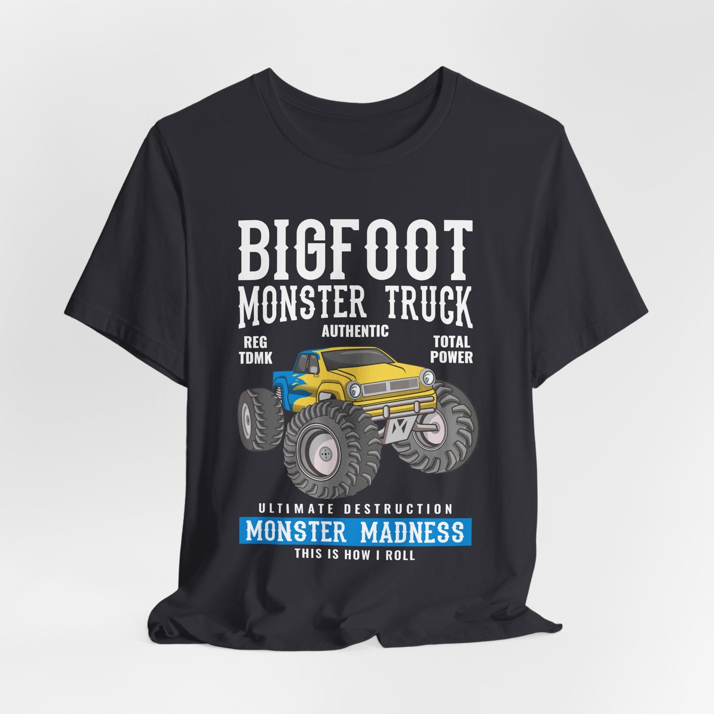 Bigfoot Monster Truck - Unisex Jersey Short Sleeve Tee - 12955