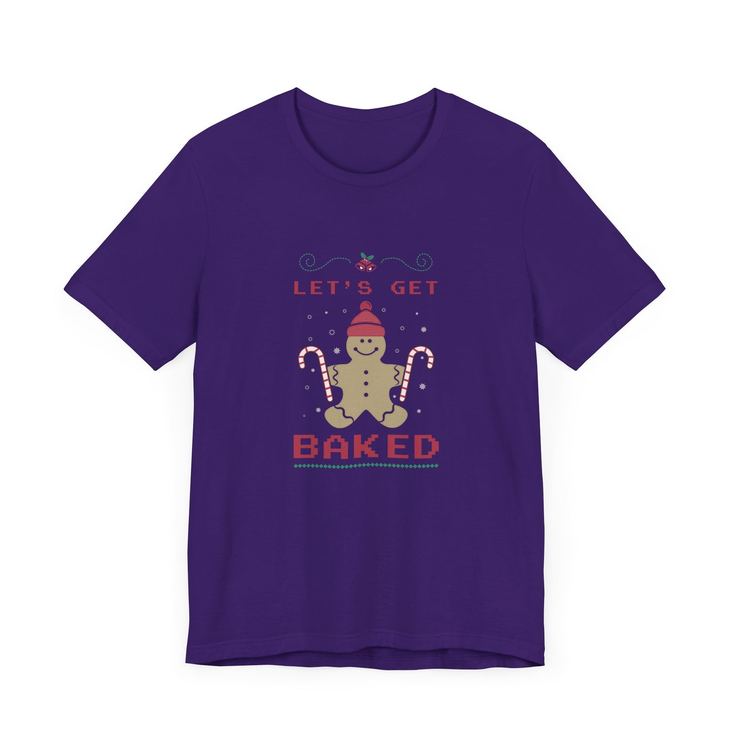 Christmas: Let's Get Baked - Unisex Jersey Short Sleeve Tee