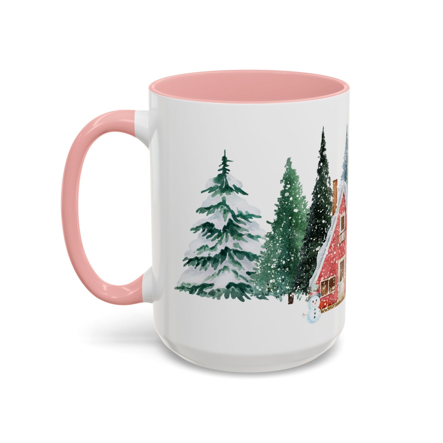 Winter House - Accent Coffee Mug (11, 15oz) - 10072