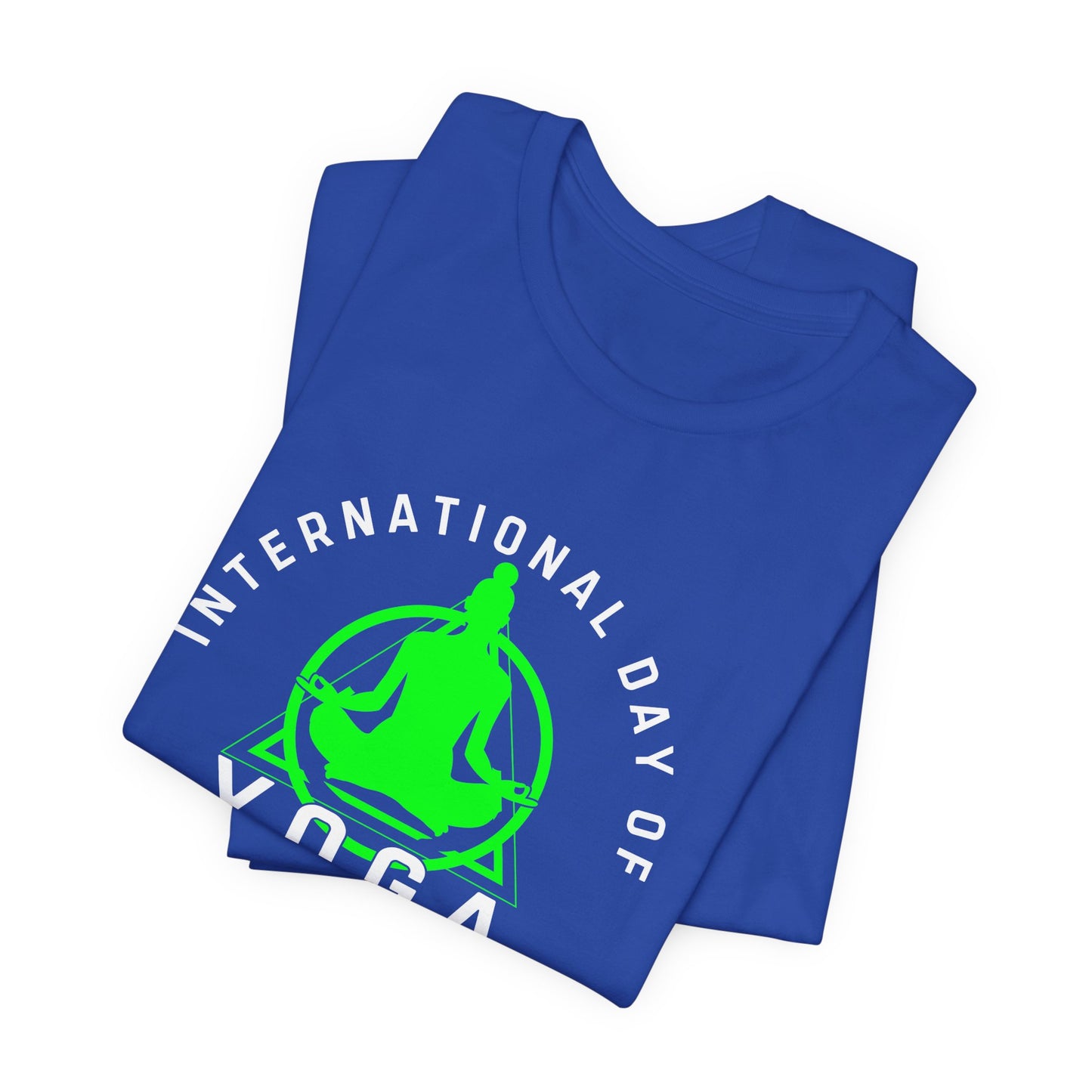 International Day Of Yoga - Unisex Jersey Short Sleeve Tee