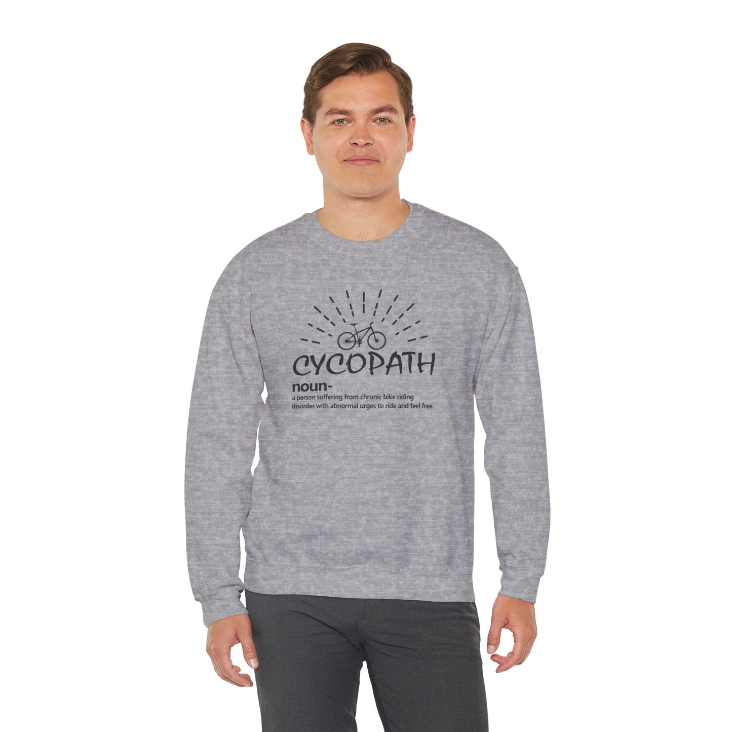 Cycopath - Unisex Heavy Blend™ Crewneck Sweatshirt