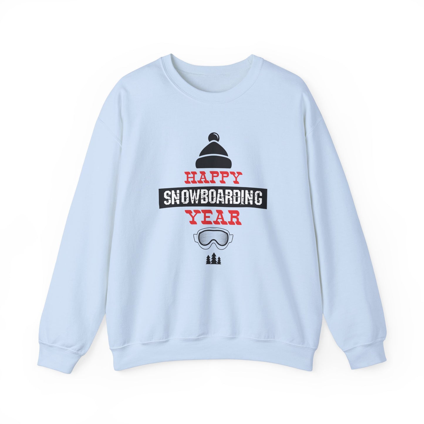 Happy Snowboarding Year - Unisex Heavy Blend™ Crewneck Sweatshirt