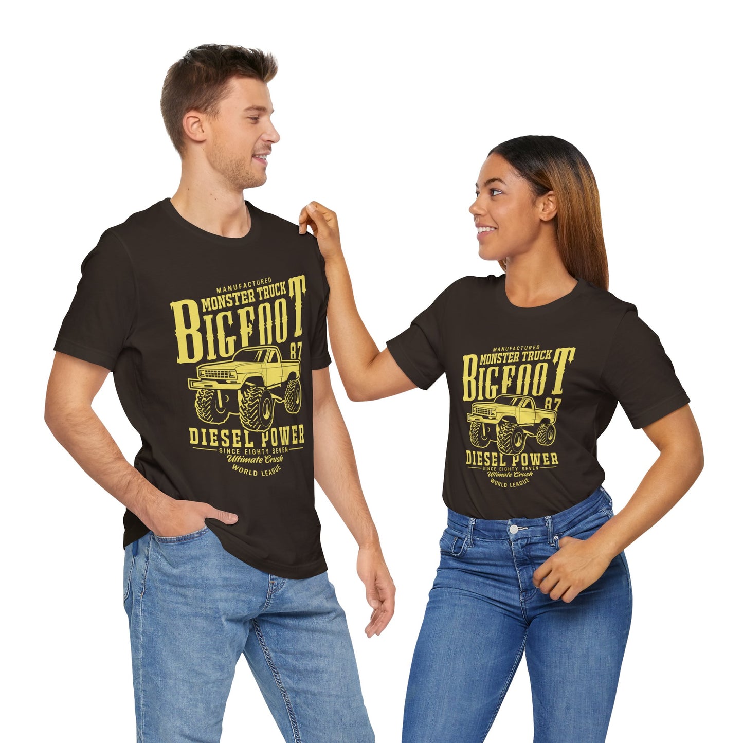 Monster Truck, Big Foot - Unisex Jersey Short Sleeve Tee - 12610