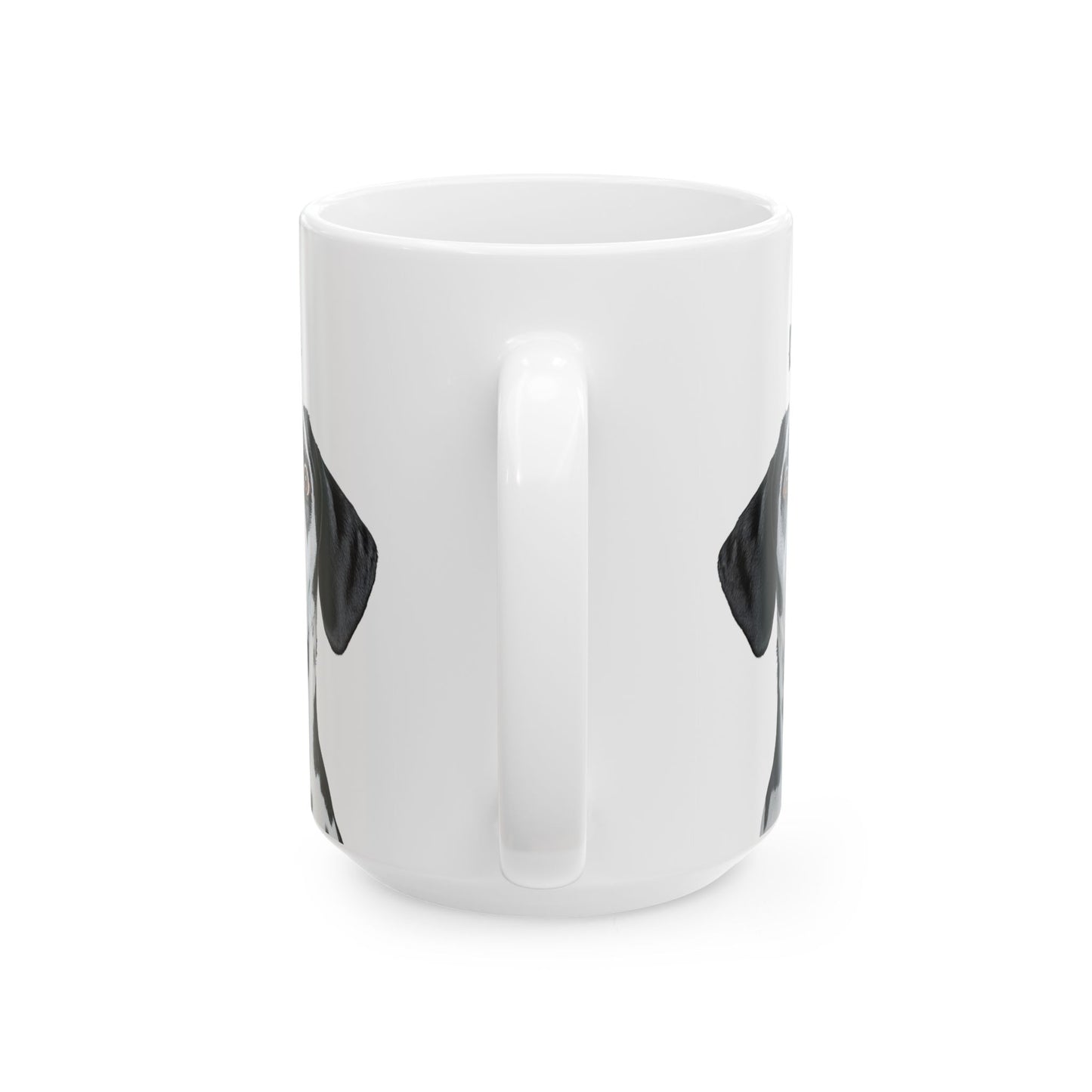 Personalized  Dog Ceramic Mug | Pet Lover Gift, Unique Coffee Cup, Dog Mom Mug, Customizable Pet Mug - 14158