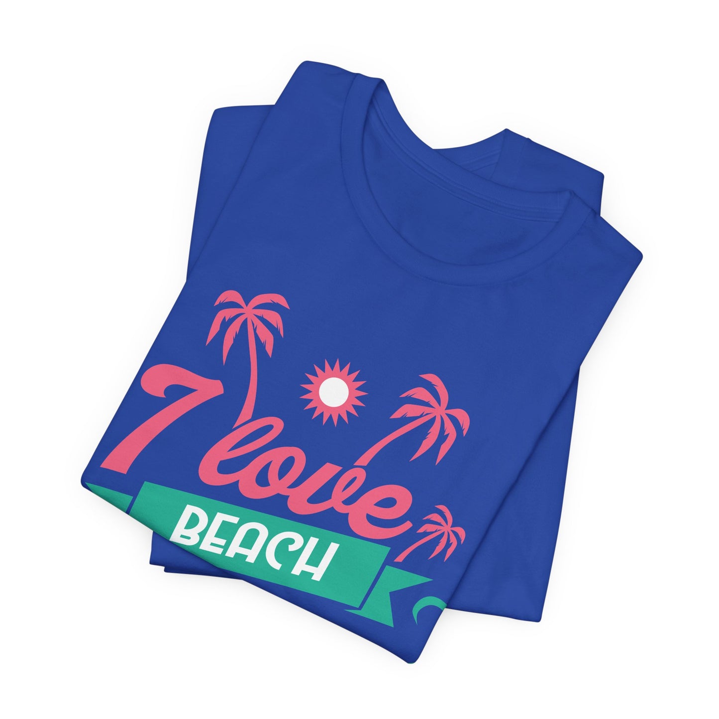 I Love Beach - Unisex Jersey Short Sleeve Tee - 13173