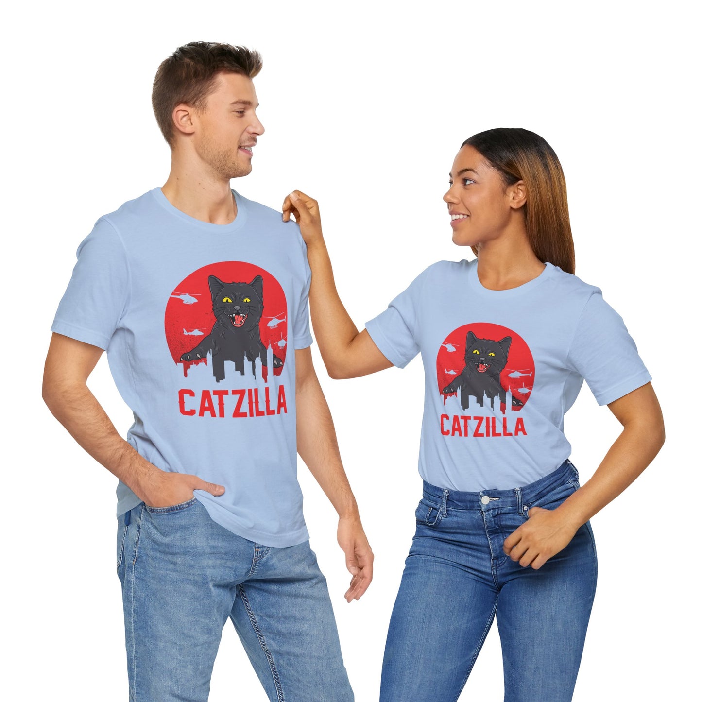 Catzilla - Unisex Jersey Short Sleeve Tee