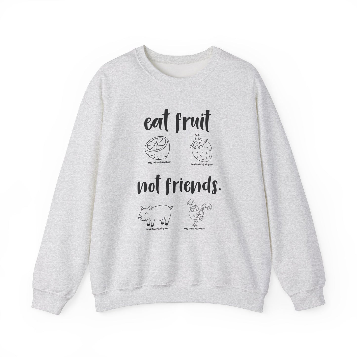 Eat Fruits, Not Friends - Unisex Heavy Blend™ Crewneck Sweatshirt