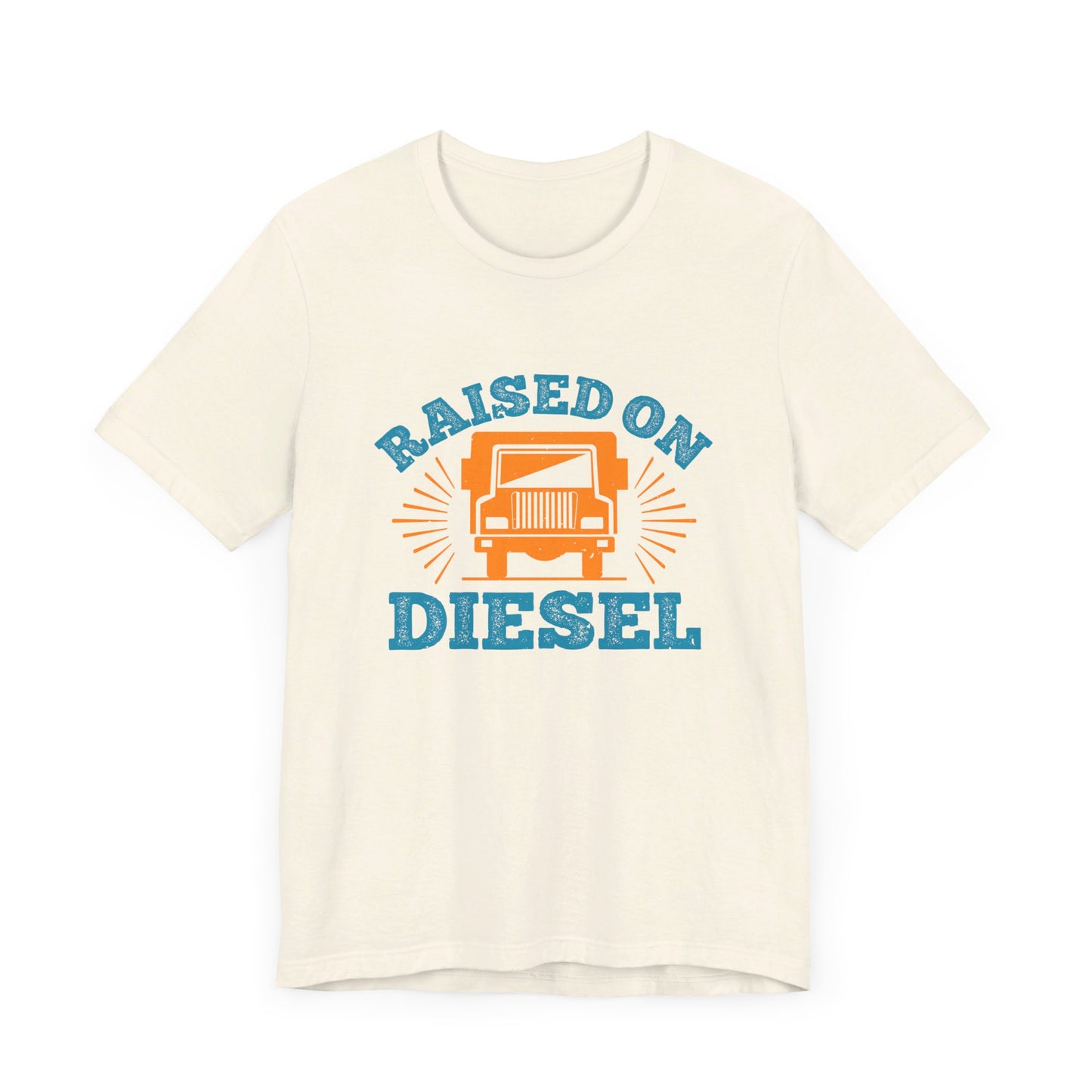 Raised On Diesel - Unisex Jersey Short Sleeve Tee