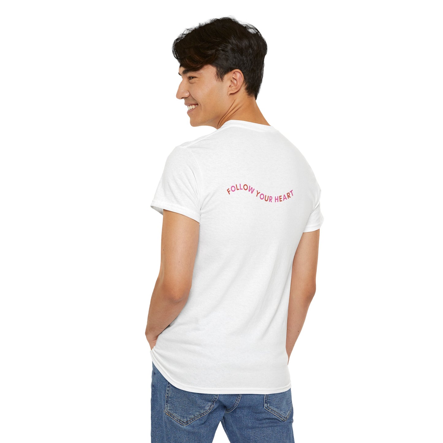 Follow Your Heart - Unisex Heavy Cotton Tee - 11445