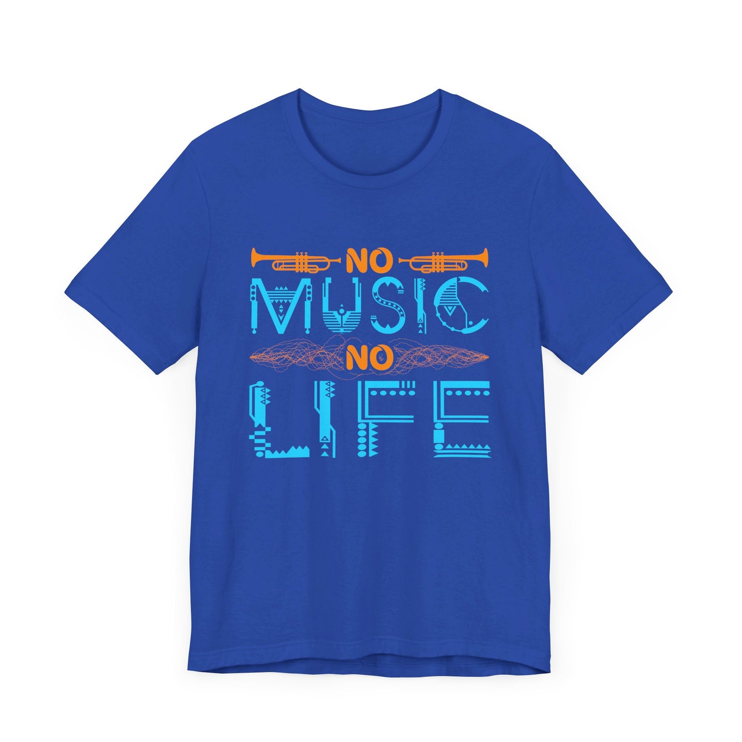 No Music No Life - Unisex Jersey Short Sleeve Tee