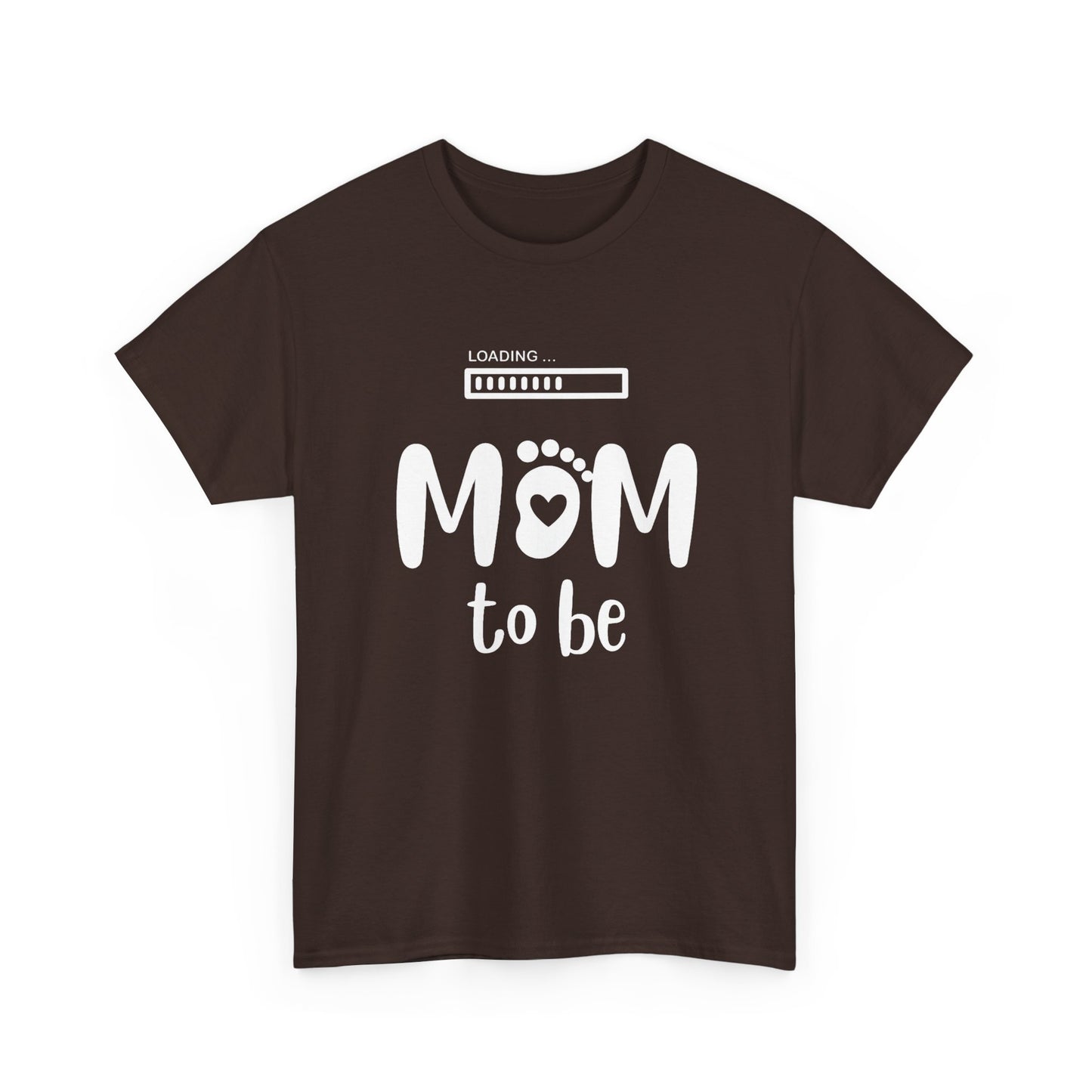 Mom to Be Shirt – Pregnancy Announcement Gift Tee with Loading Bar - 14879