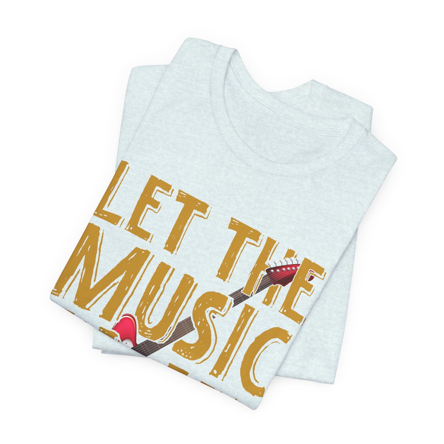 Music: Let The Music Play - Unisex Jersey Short Sleeve Tee