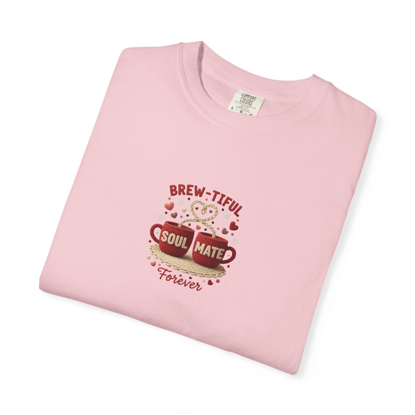 Brew-tiful Soul Mate Coffee Graphic T-Shirt - 14747