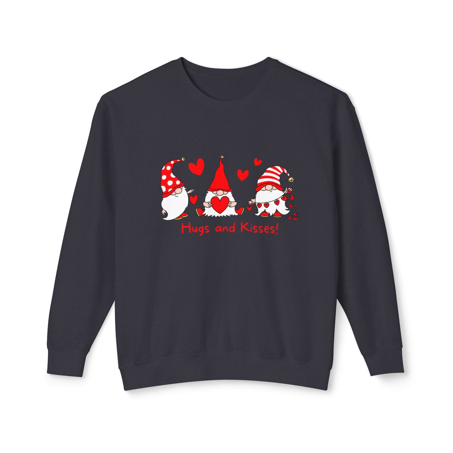 Hugs & Kisses - Unisex Lightweight Crewneck Sweatshirt - 11383