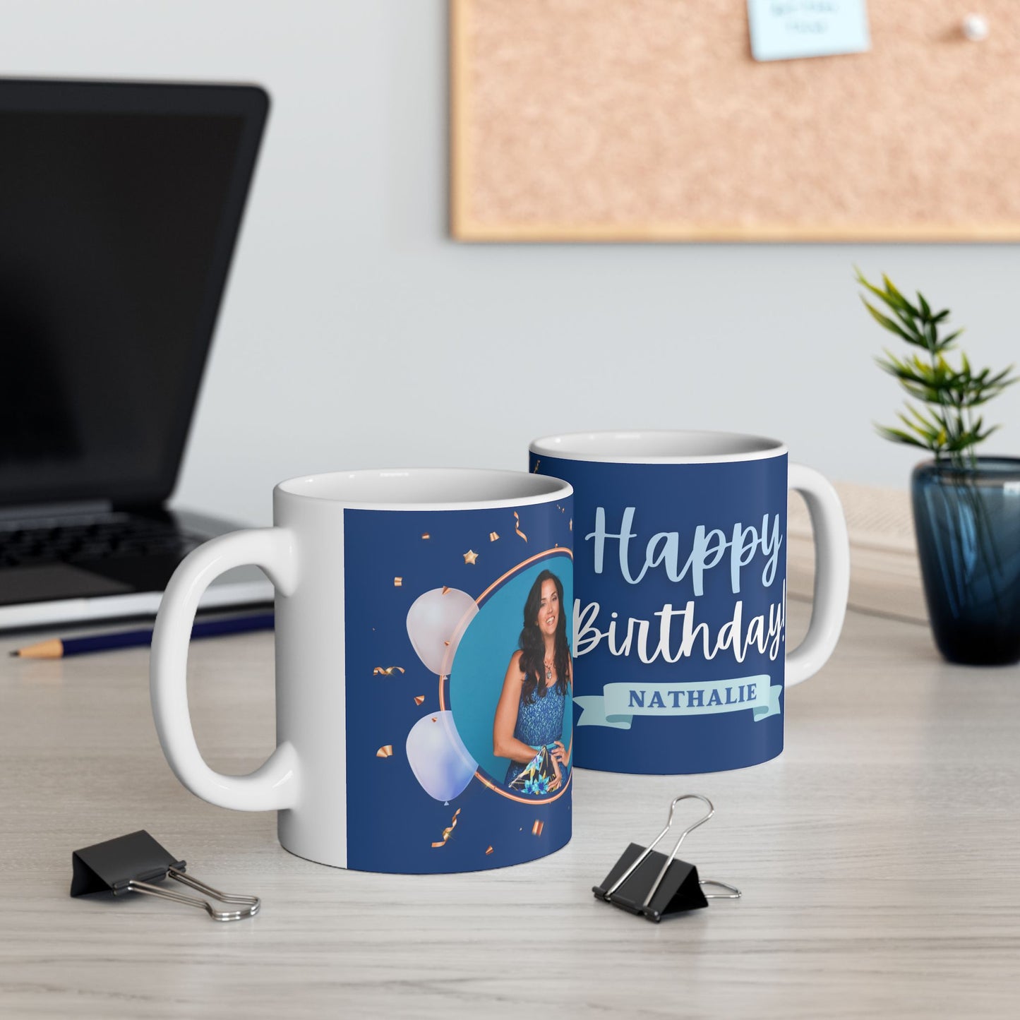 Personalized Birthday Celebration Mug - Customizable Gift for Birthdays, Parties, Unique Keepsake - 13980