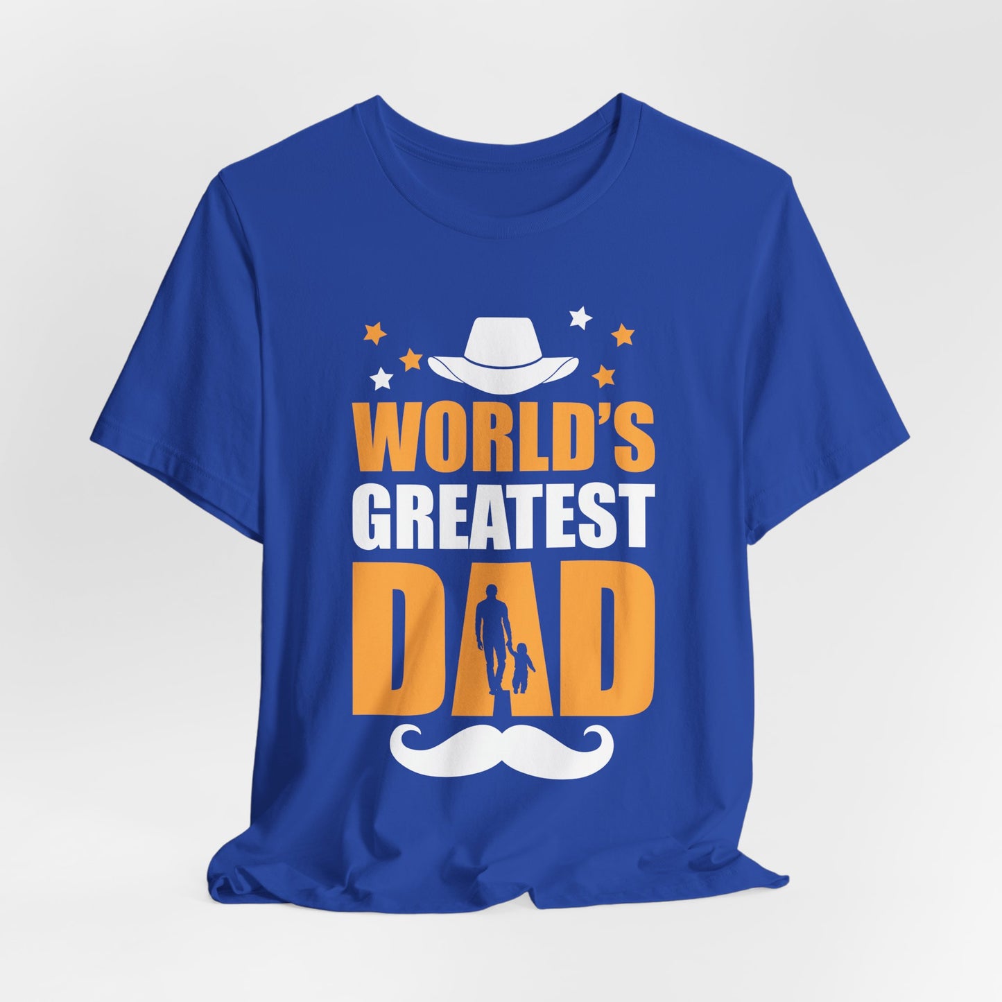 World's Greatest Dad - Unisex Jersey Short Sleeve Tee - 13740