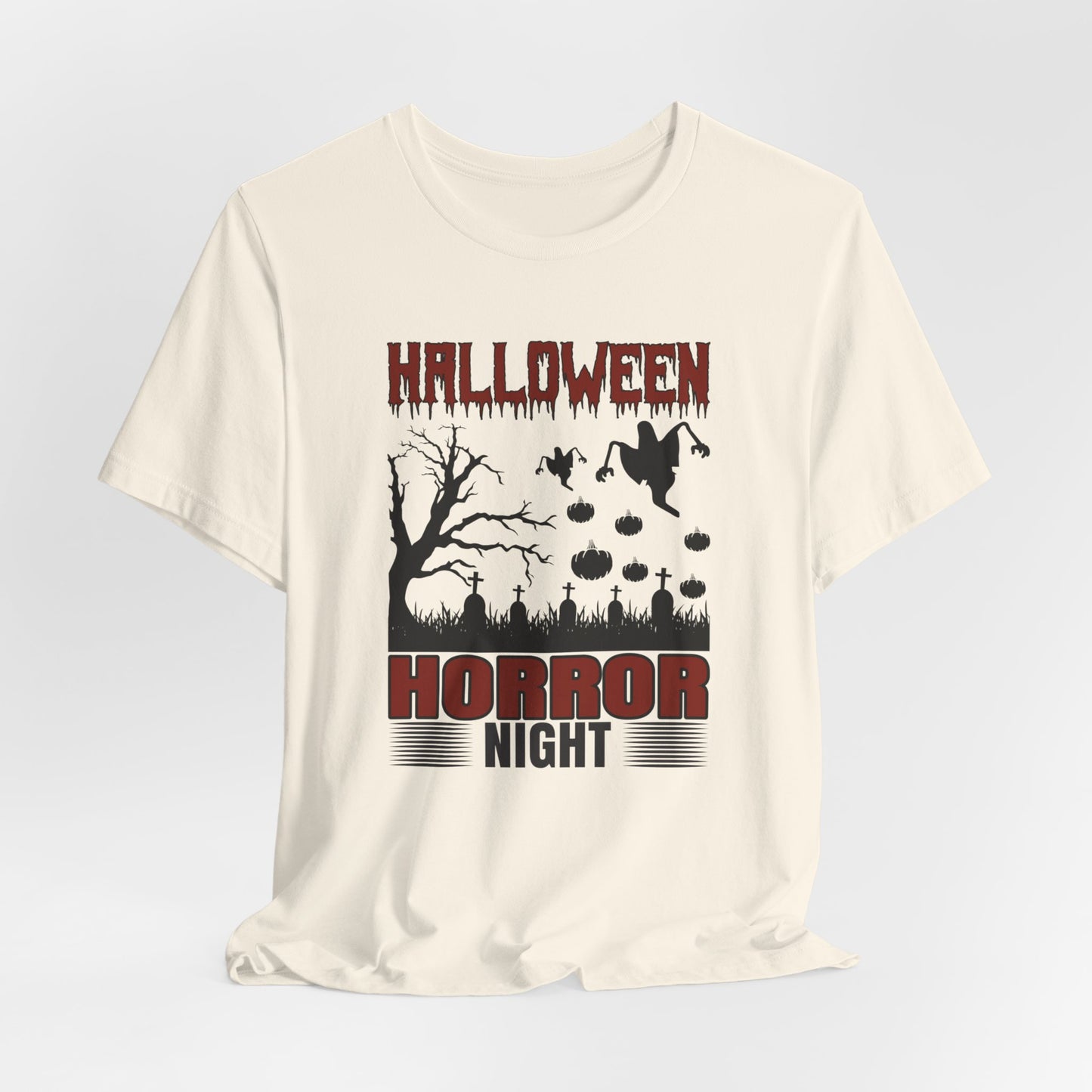 Halloween, Horror Night - Unisex Jersey Short Sleeve Tee