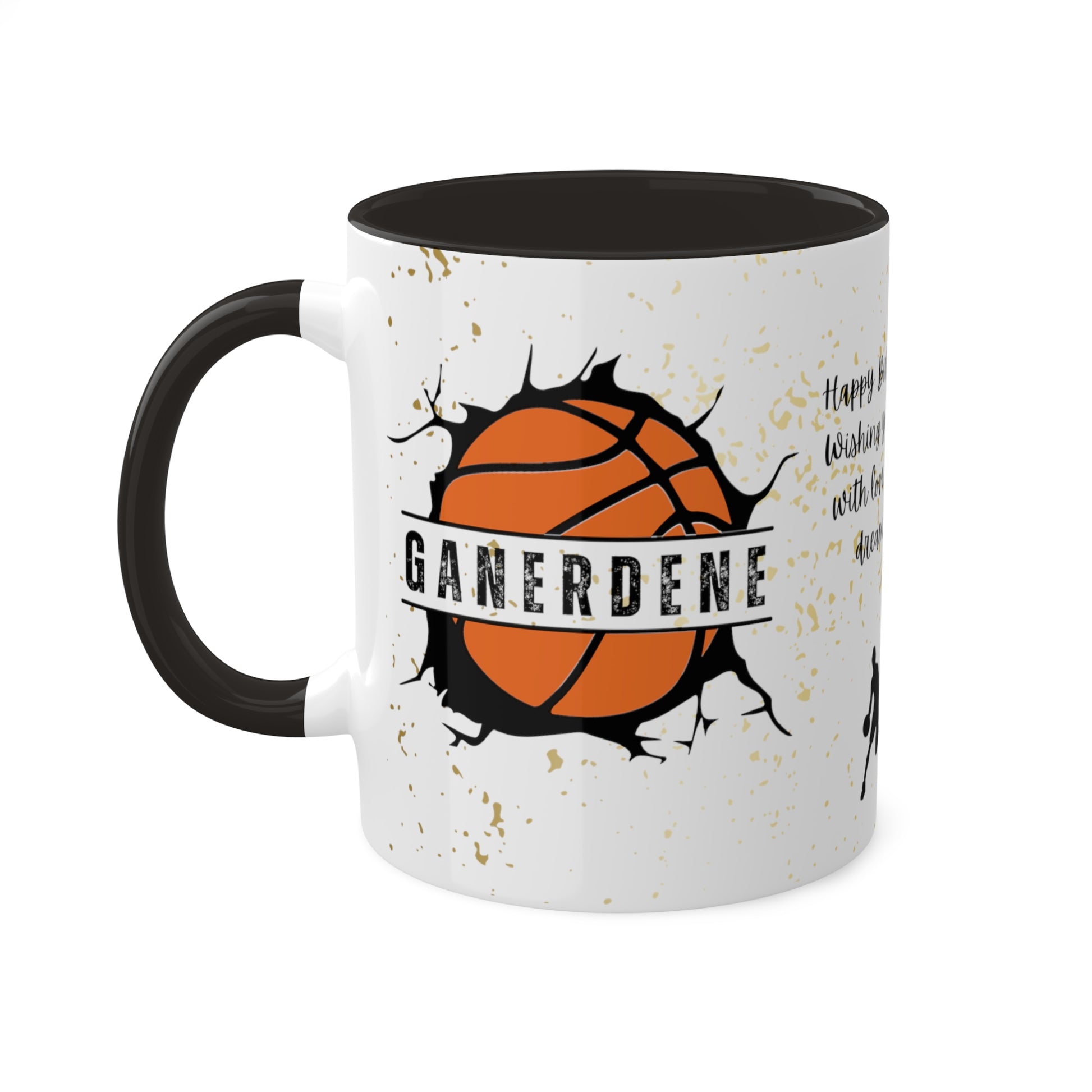 Happy Birthday, Basketball Lover - Colorful Mugs, 11oz