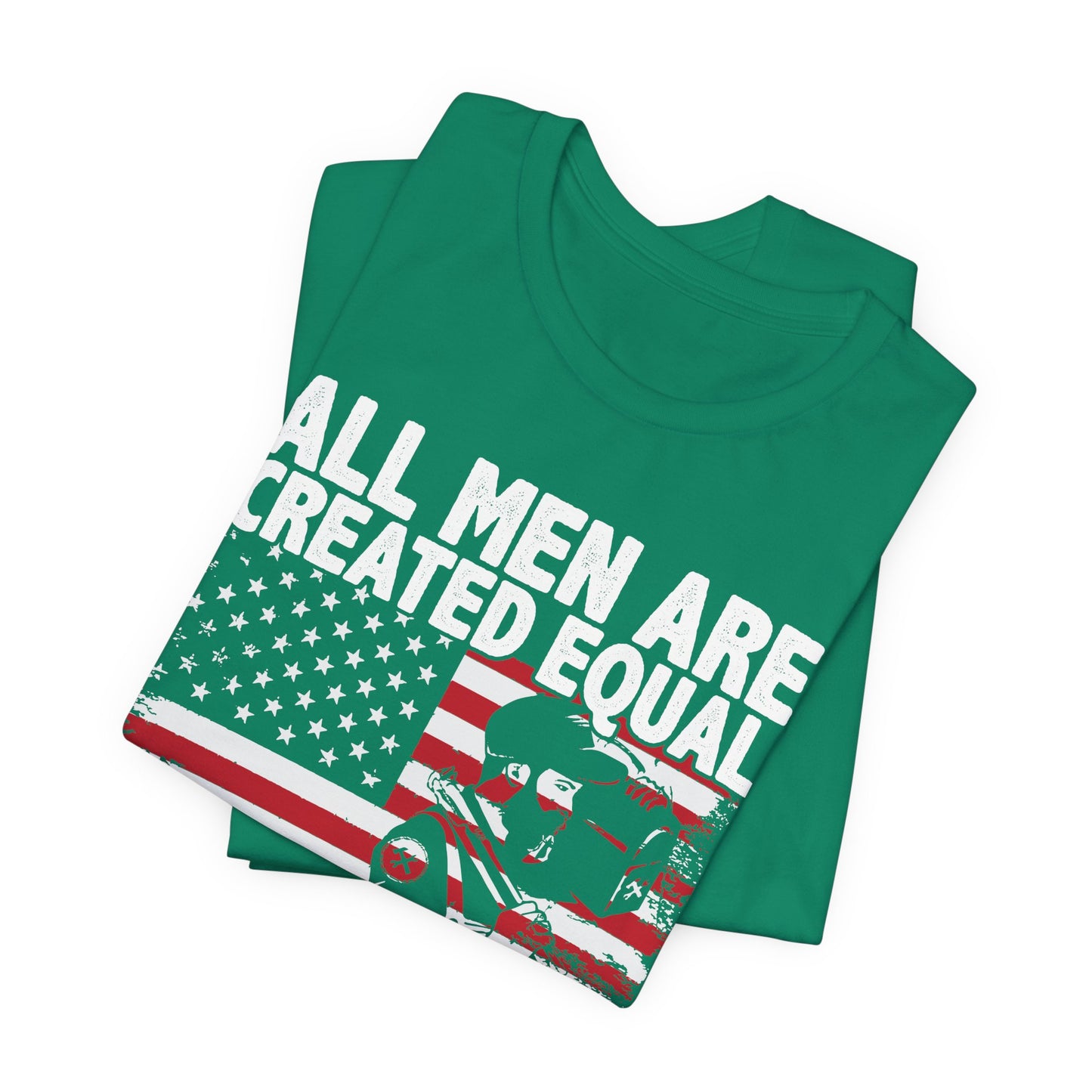 Engineer: All men Are Created Equal, Then Some Become Professional Engineer - Unisex Jersey Short Sleeve Tee