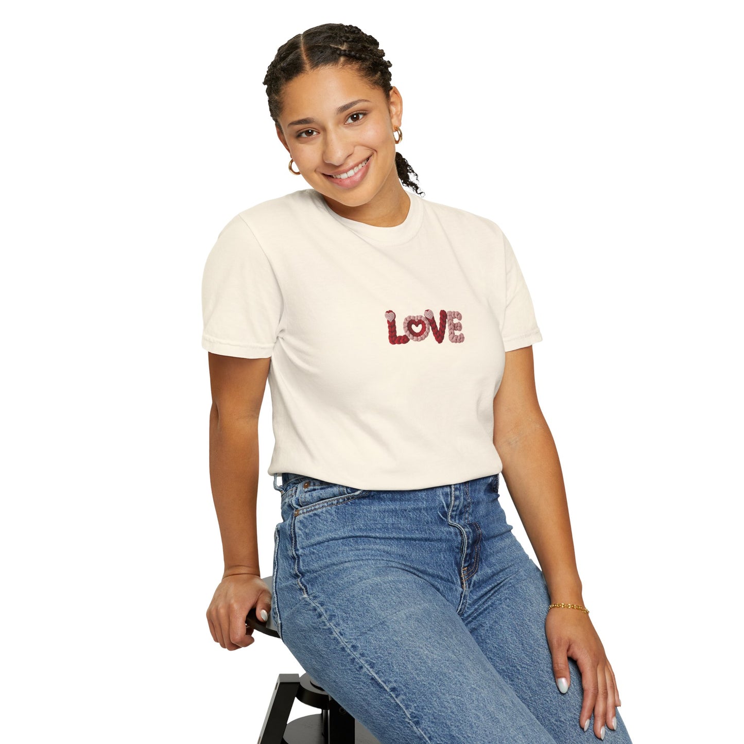 Love – Cute Valentine Graphic T-Shirt - 14741