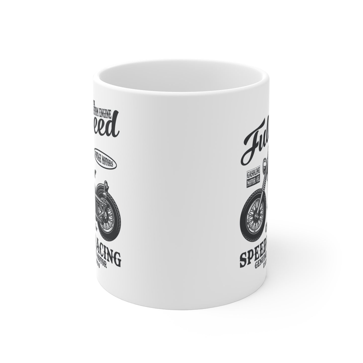 Full Speed, Vintage Motor - Mug 11oz - 13313