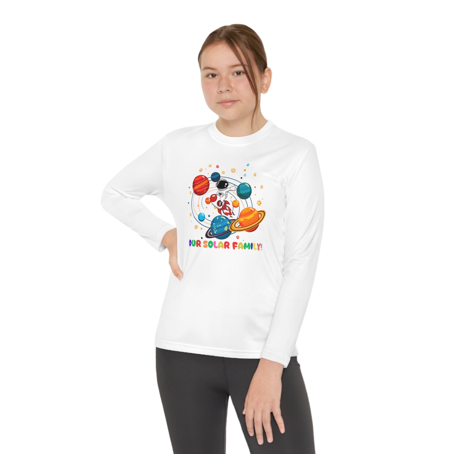 Our Solar Family!  - Youth Long Sleeve Competitor Tee