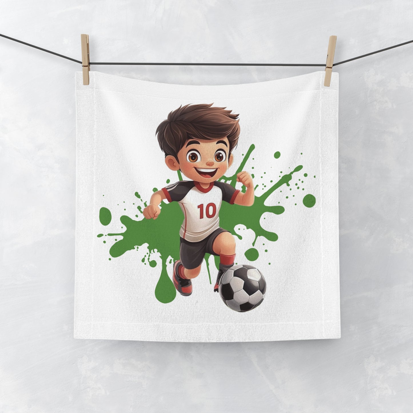 Kids: Soccer - Face Towel