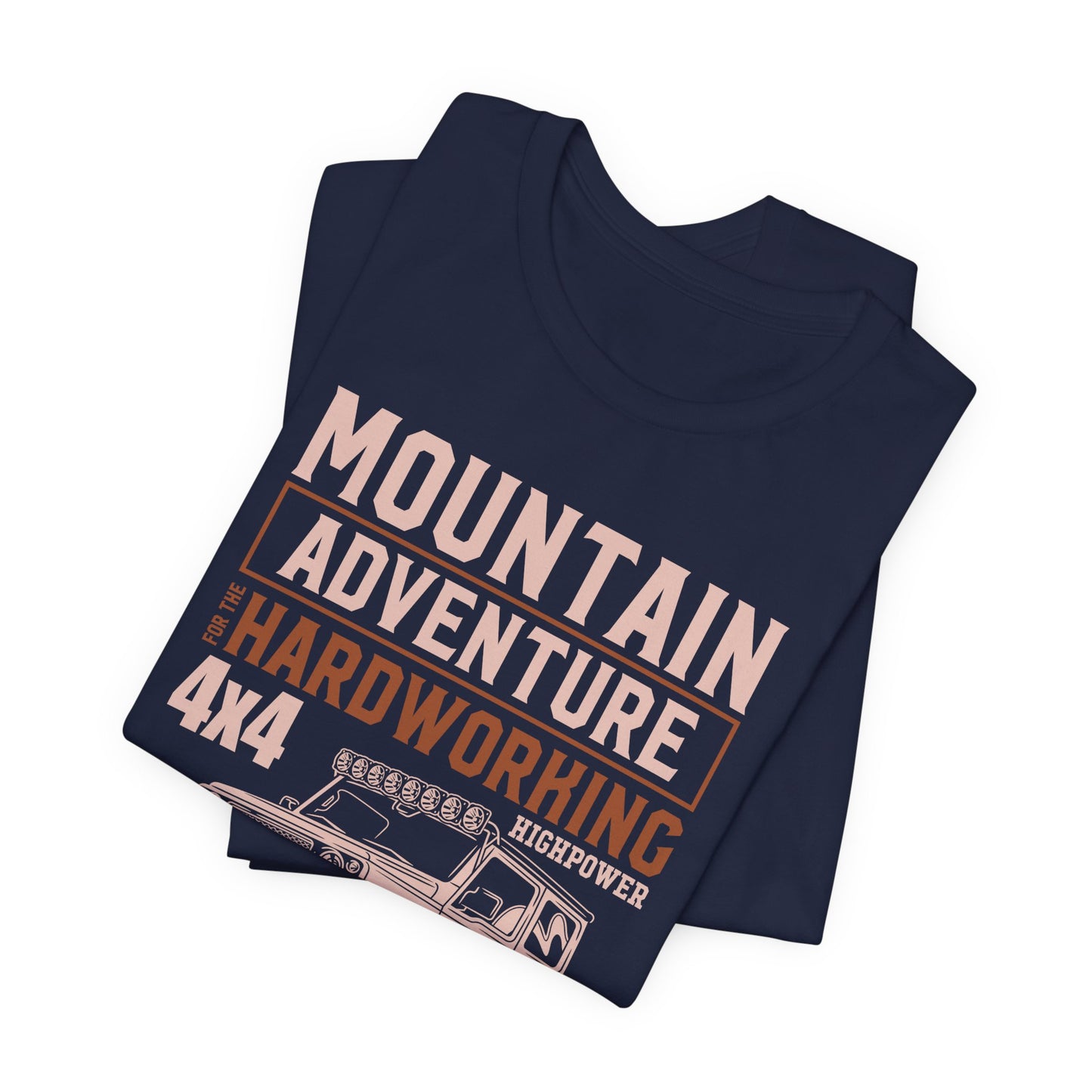 Mountain Adventure, Hardware 4x4 - Unisex Jersey Short Sleeve Tee