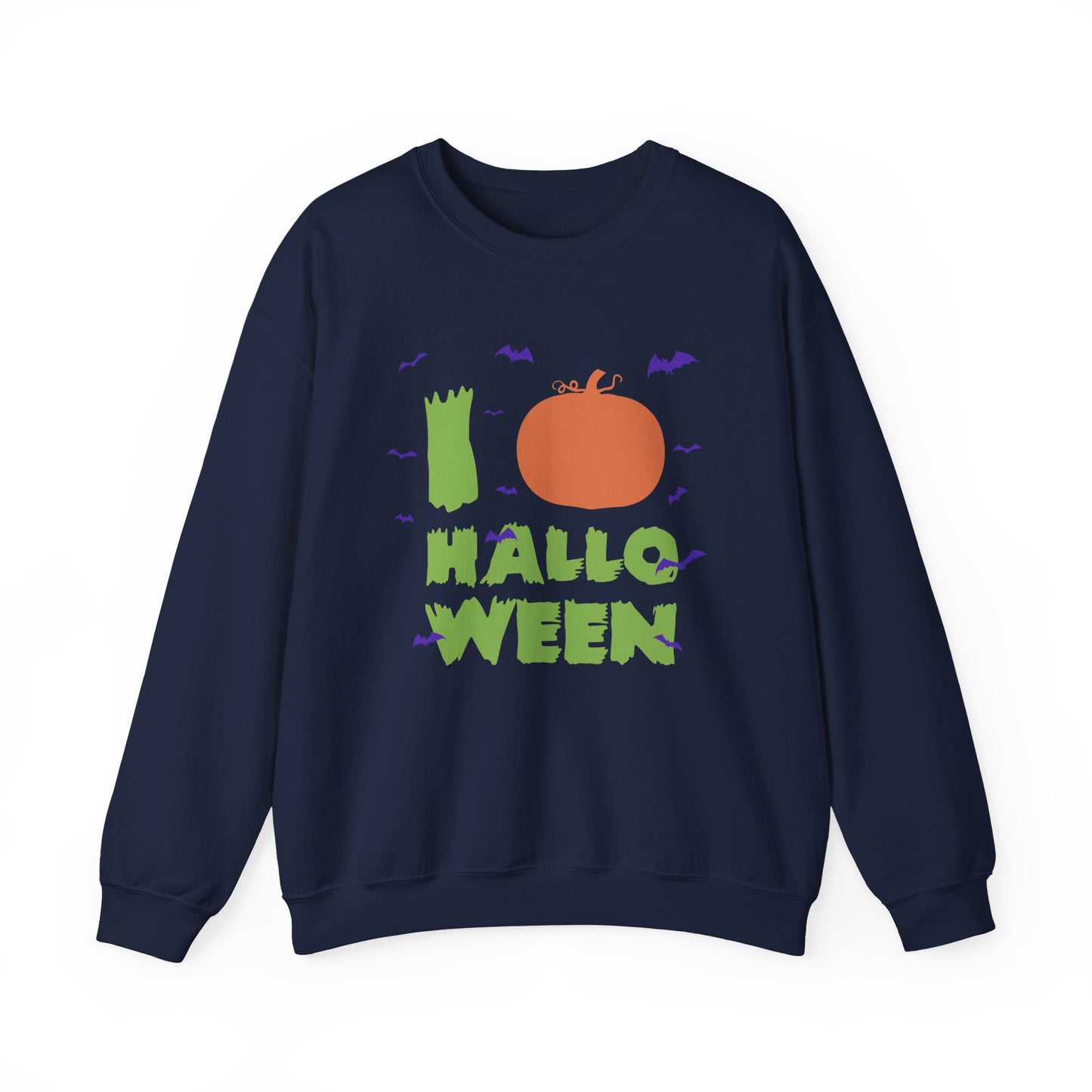 I Love Halloween - Unisex Heavy Blend™ Crewneck Sweatshirt - 13807