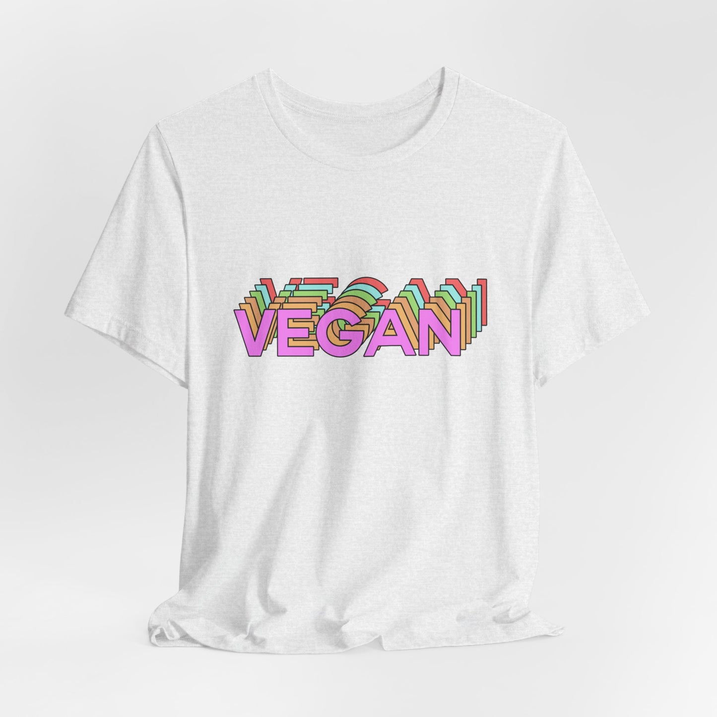 Vegan - Unisex Jersey Short Sleeve Tee