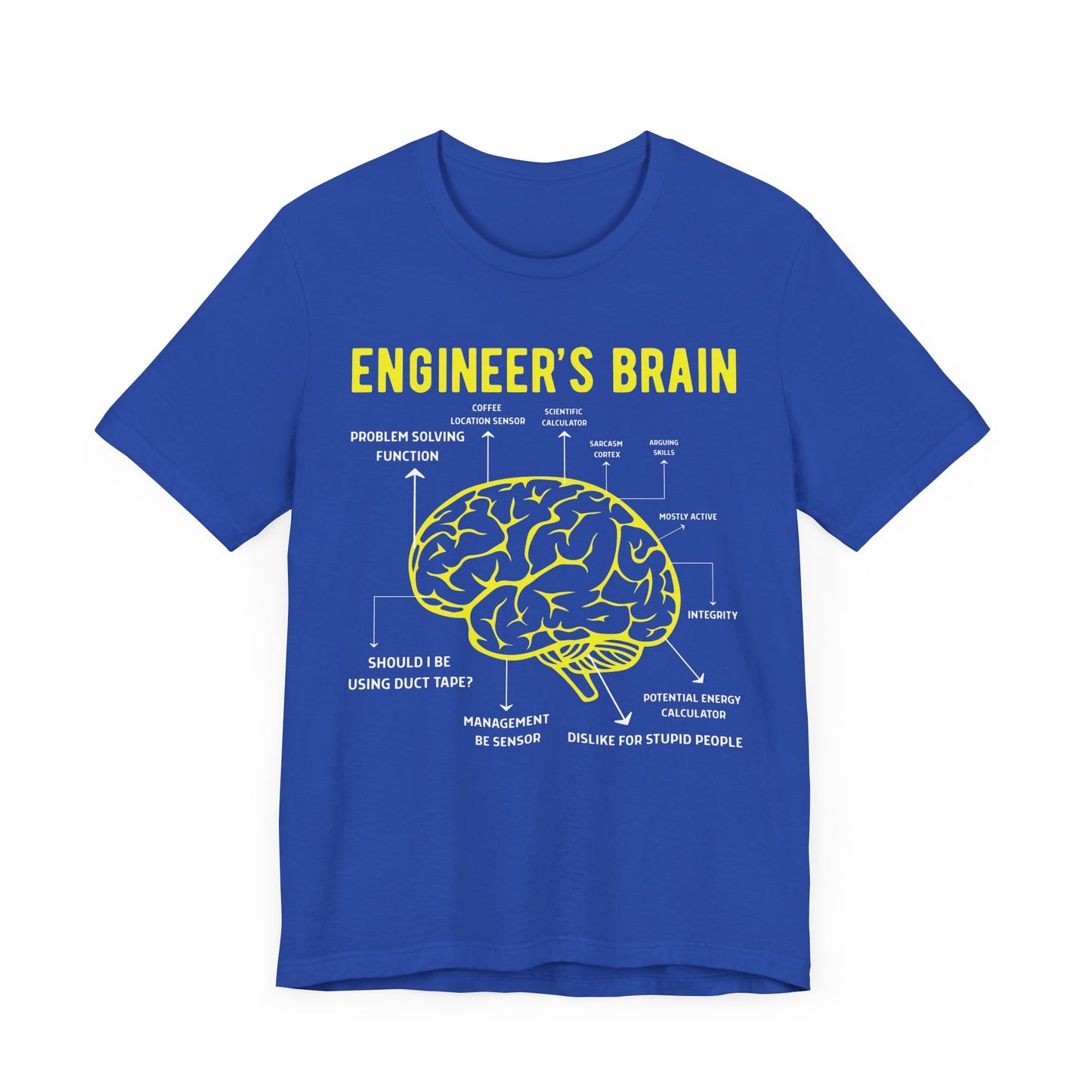 Engineer's Brain - Unisex Jersey Short Sleeve Tee - 13536