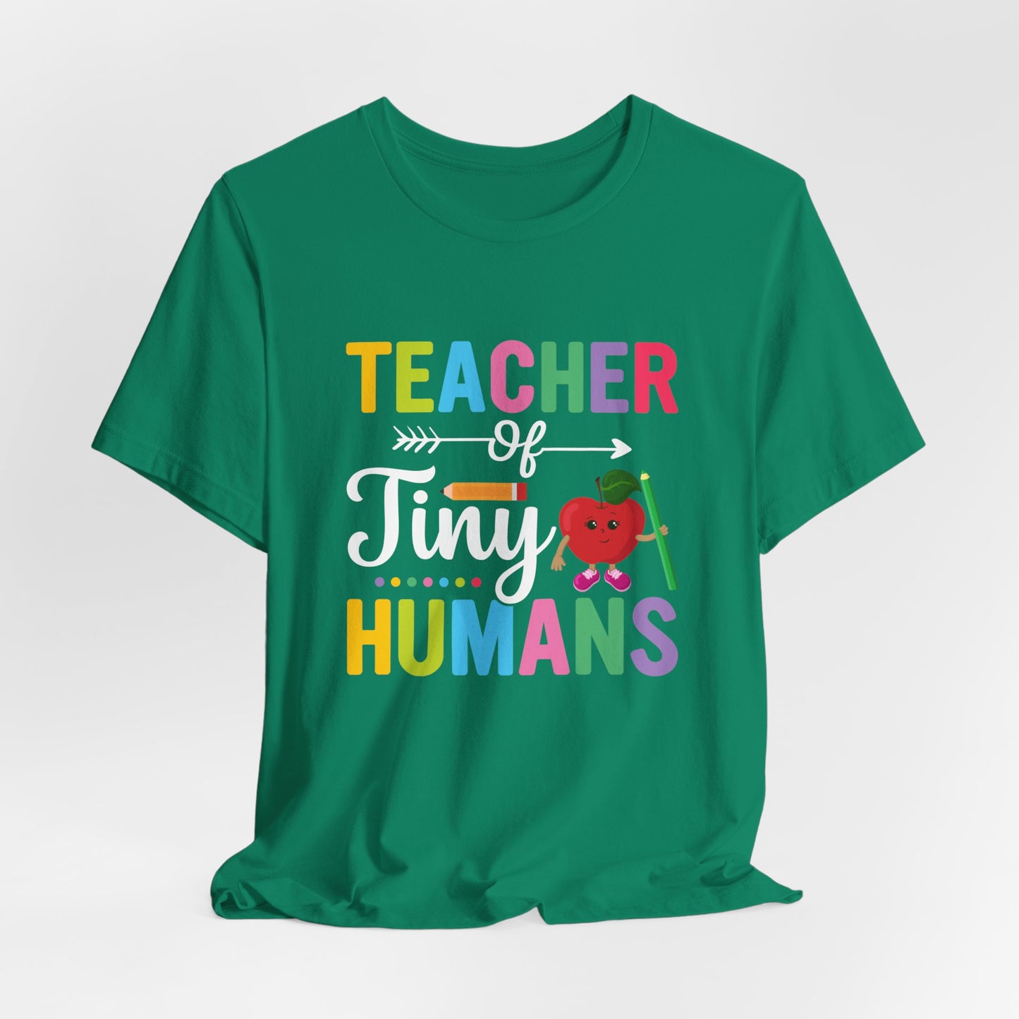 Teacher Of Tine Humans - Unisex Jersey Short Sleeve Tee