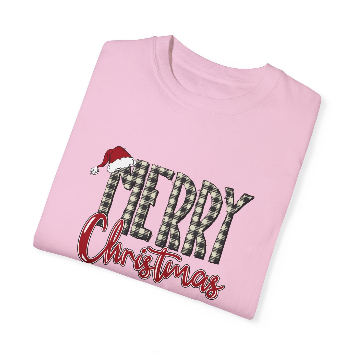 Merry Christmas - Unisex Garment-Dyed T-shirt - 10348