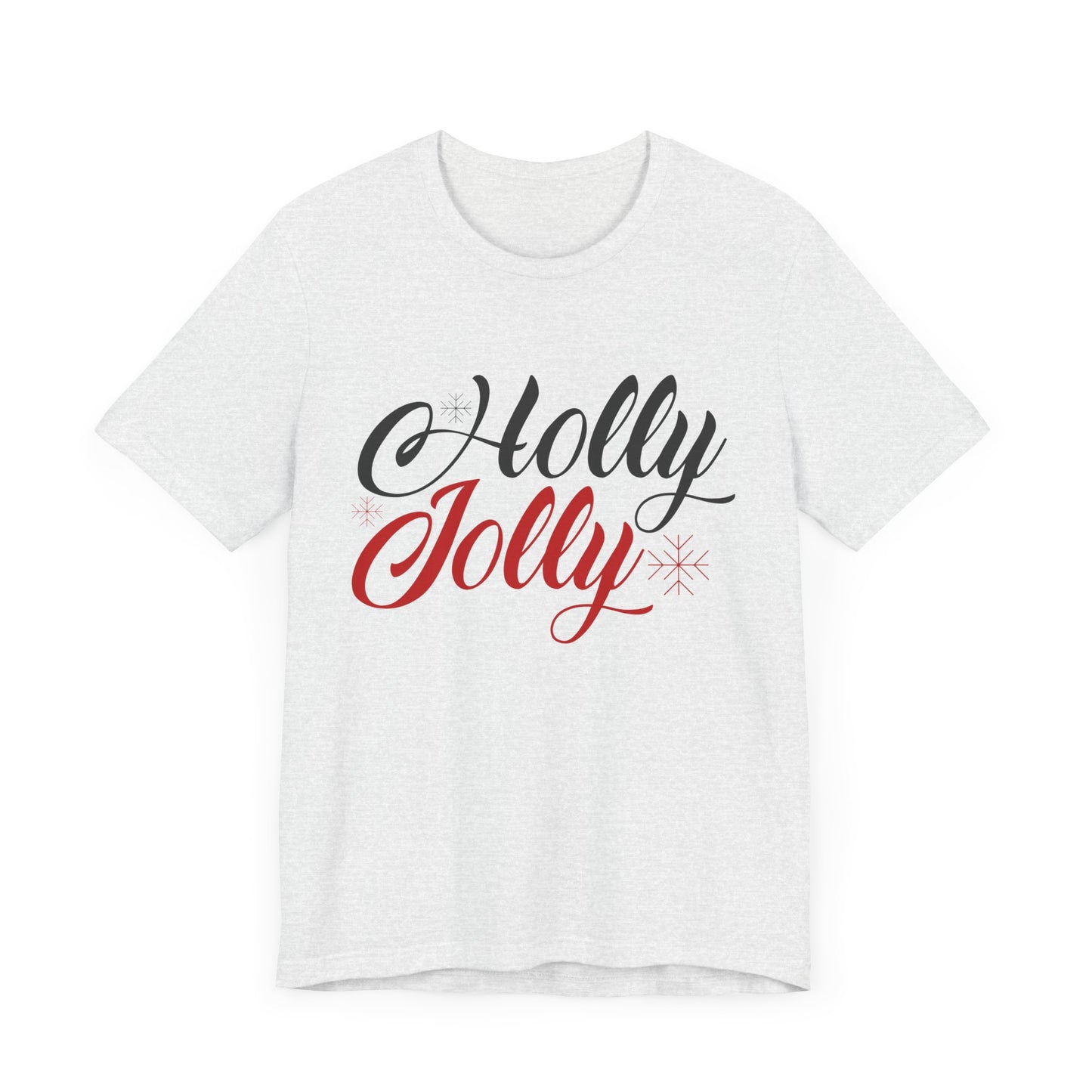 Christmas: Hollly Jolly - Unisex Jersey Short Sleeve Tee