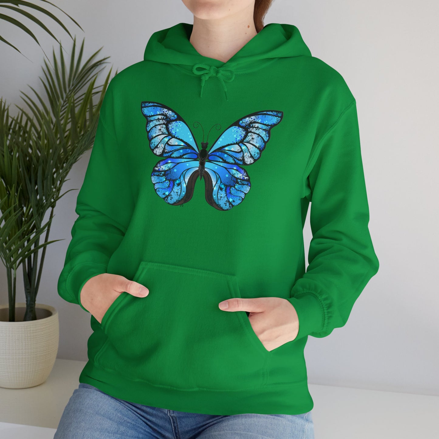 Butterfly - Unisex Heavy Blend™ Hooded Sweatshirt