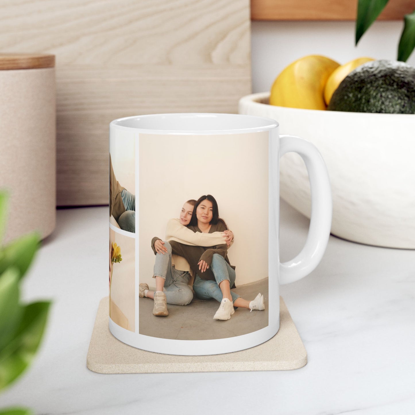 Girlfriend, Photos, Customizable - Ceramic Mug, (11oz, 15oz) - 10963