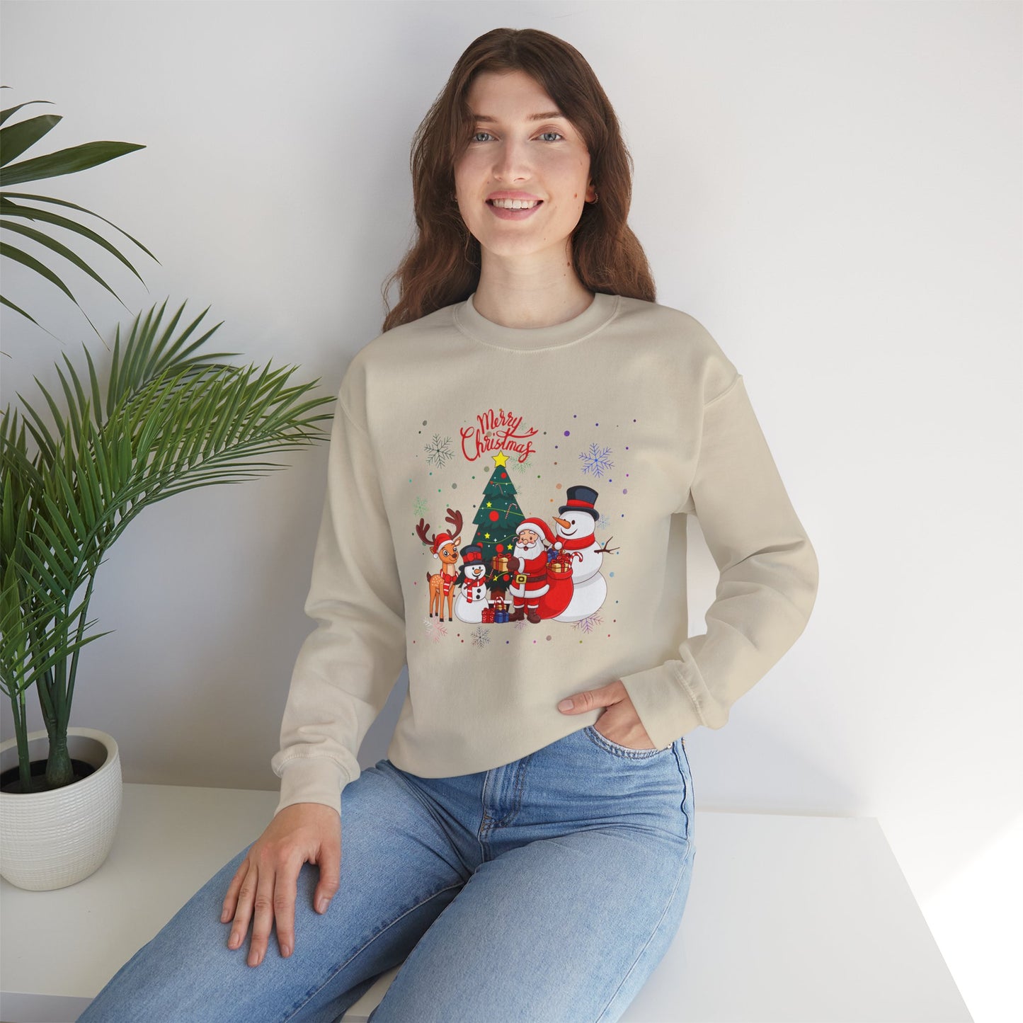 Merry Christmas - Unisex Heavy Blend™ Crewneck Sweatshirt